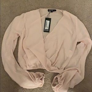 Light pink top!